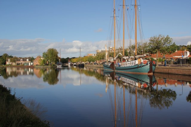 het schip in Franeker